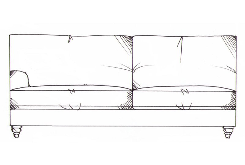 Sowerby 1 Arm 170cm Unit - Line Art