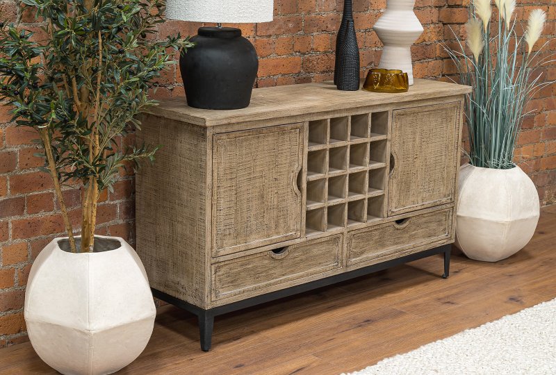 Marlborough Large Sideboard With Wine Rack