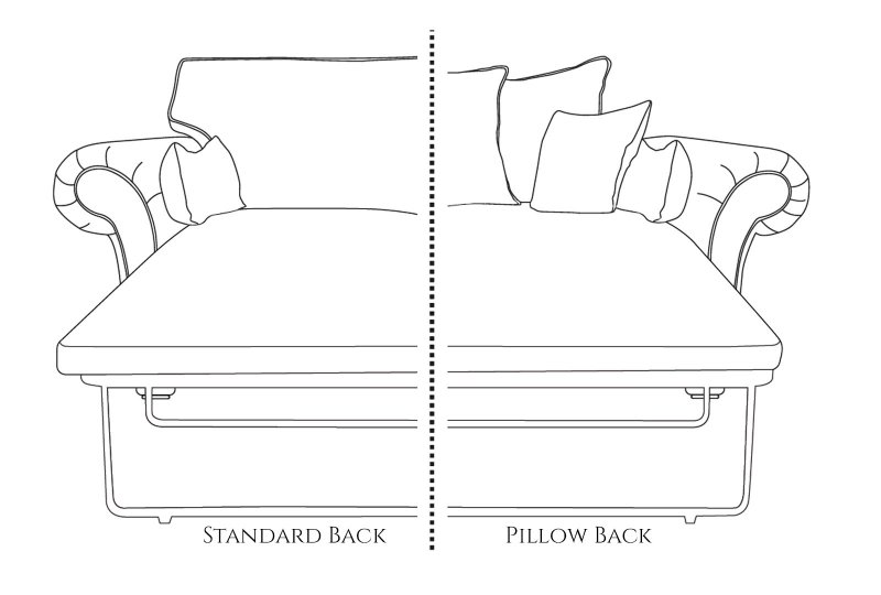 Dalton Sofabed - Line Art