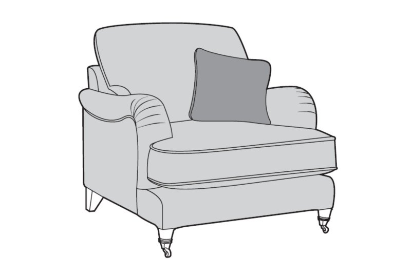 Bethie Standard Chair - Line Art