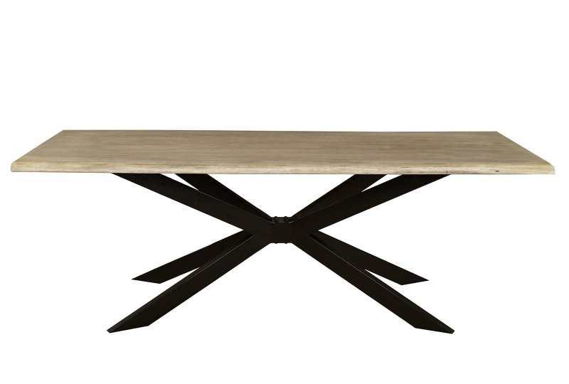 Argan Live Edge Dining Table Loom Loft