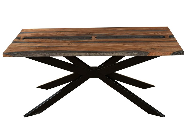 IFD Gotham Split Live Edge Dining Table