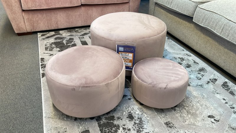 Clearance Dollie Nest Of Footstools