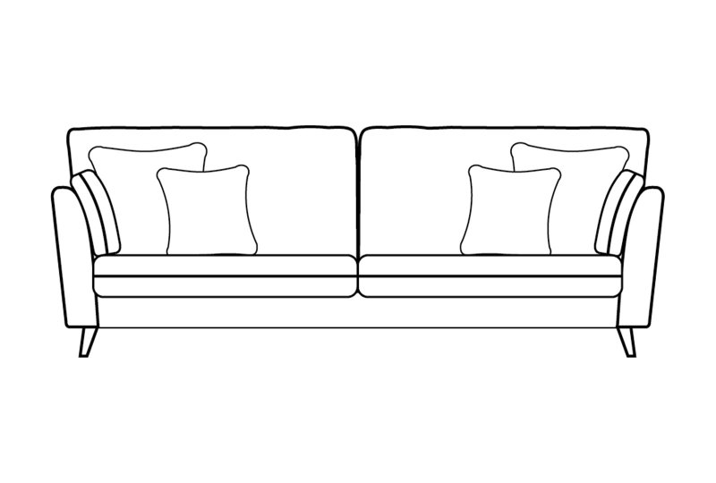 Perdy 3 Seater Sofa