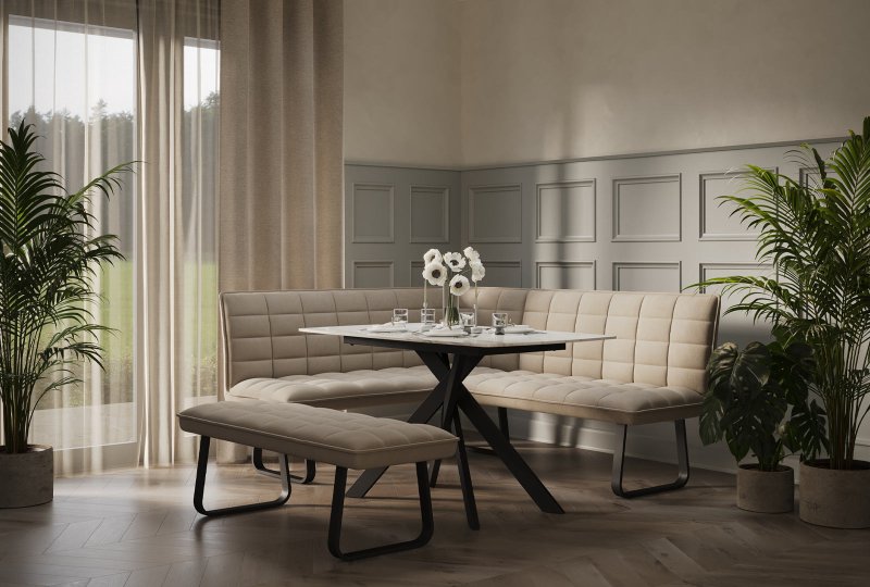 Indus Valley Lindell Corner Dining Set