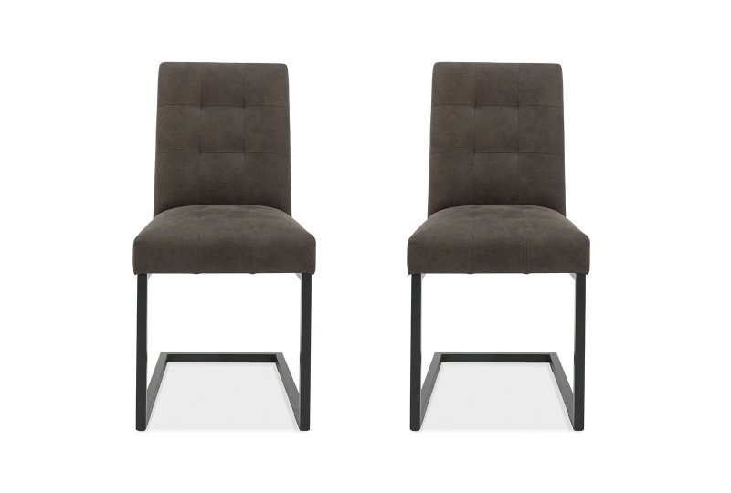 Bentley Designs (UK) Ltd Ingot Cantilever Dining Chair (Set of 2)