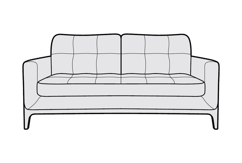Siren Furniture Limited Solberge Medium Sofa