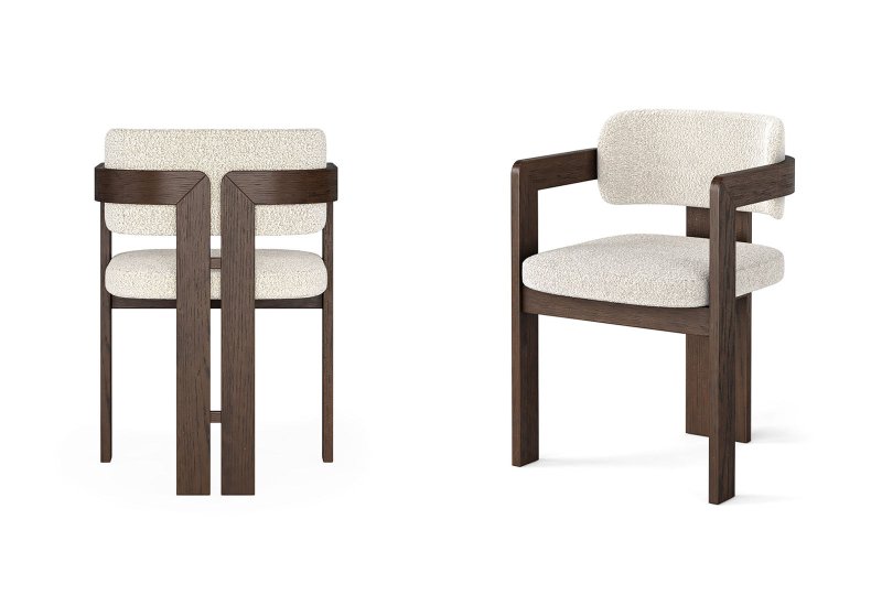 Global Home Group / Corndell Calgary Carver Dining Chair