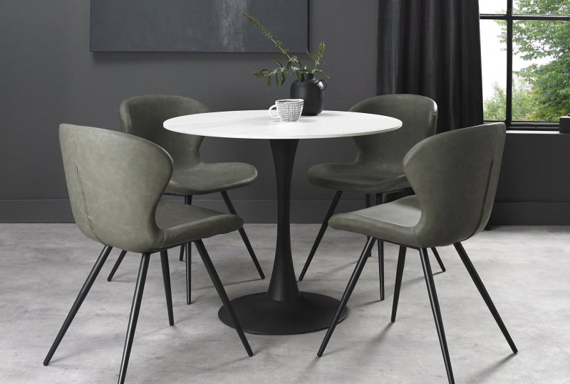 Bentley Designs (UK) Ltd Maxwell Sintered Stone Circular Bistro Table