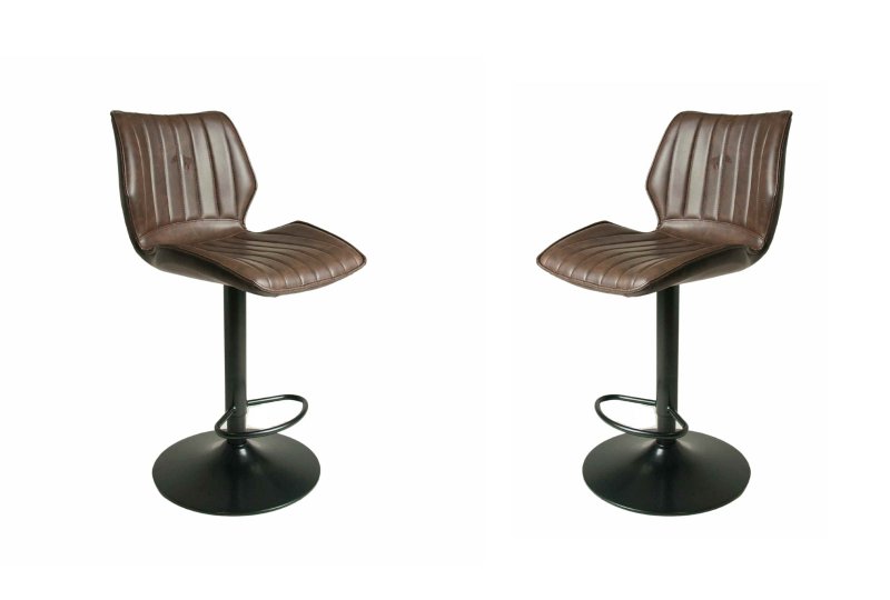Bluebone Allora Gas Lift Bar Stool (Set of 2)