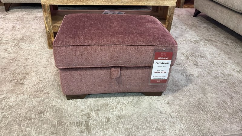 Clearance Ferndown Storage Stool