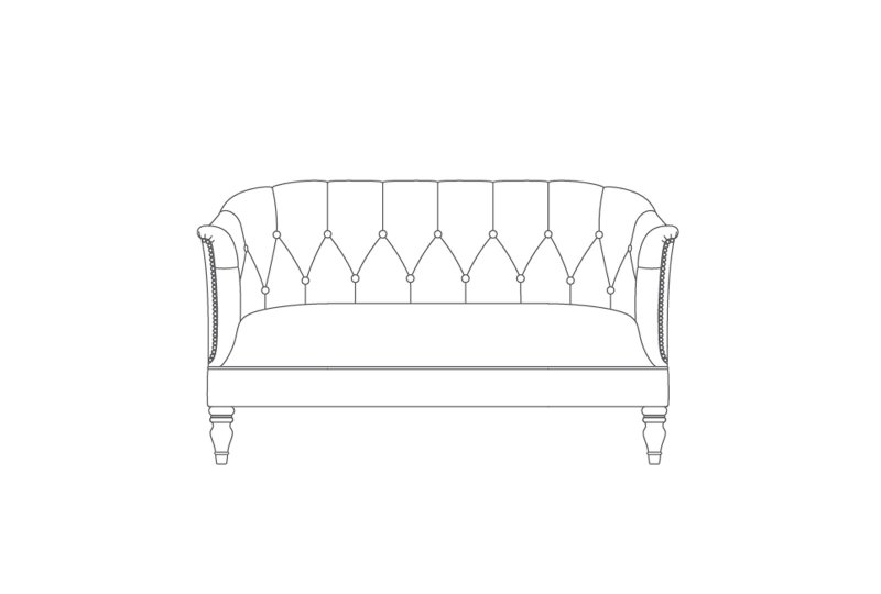 Hydeline Calder 2 Seater Sofa