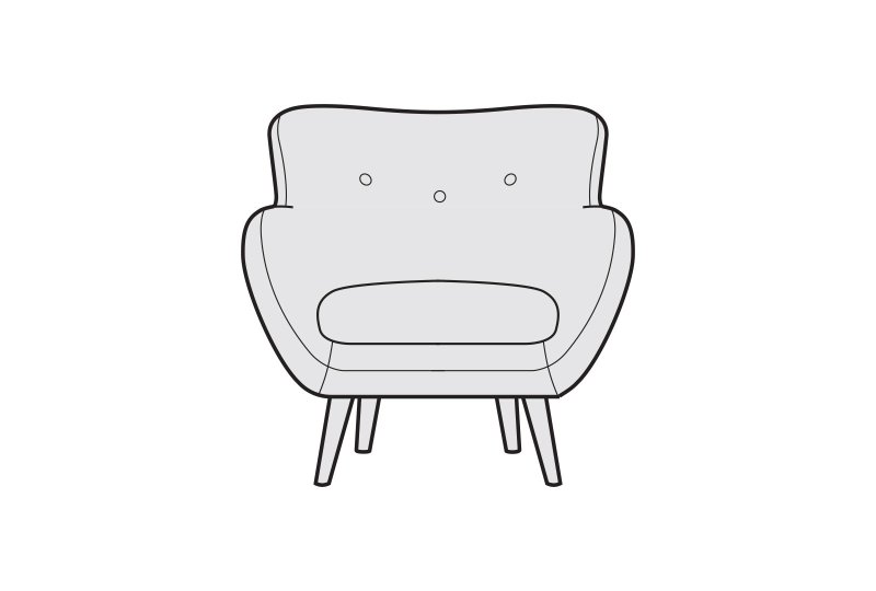 Siren Furniture Limited Saffron Armchair