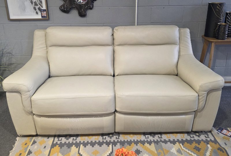 Clearance Cosenza 2.5 Seater Leather Recliner Sofa