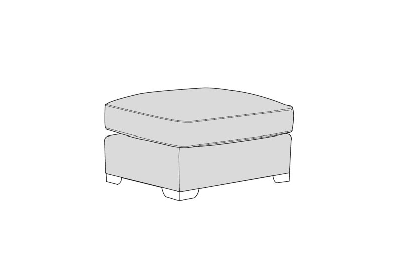 Buoyant Cartmel Chaise End Footstool (non storage)