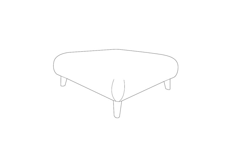 Westbridge Dunsop Footstool