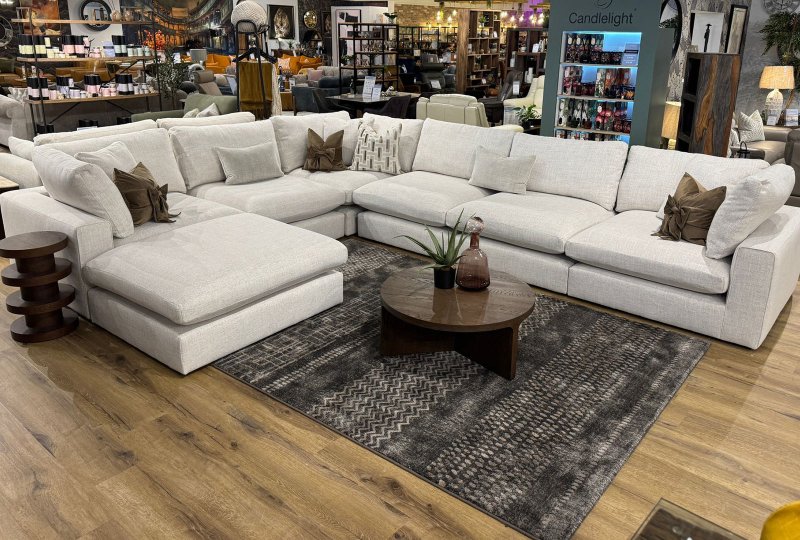 Westbridge Edisford Large Corner Group with Footstool