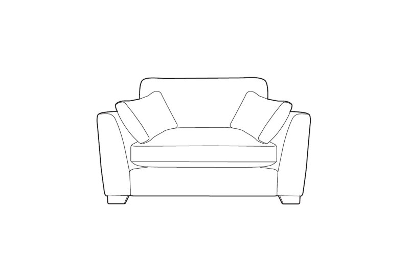 Westbridge Hesketh Cuddle Chair