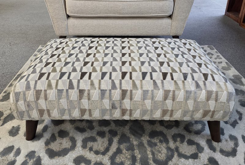 Clearance Hatton Patterned Bench Stool