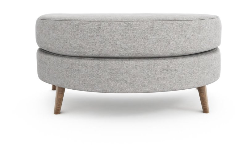 Linton Oval Cuddler Stool