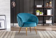 Minica Accent Chair Main Image - Blue