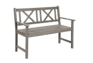 Pacific Lifestyle Calvo - 2 Seater Antique Grey Bench