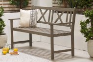 Pacific Lifestyle Calvo - 3 Seater Antique Grey Bench