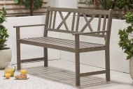 Pacific Lifestyle Calvo - 3 Seater Antique Grey Bench