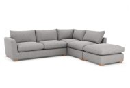 Moretti 2 Corner 1 Sofa With Footstool