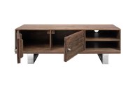 Porter TV Cabinet With 2 Doors Open