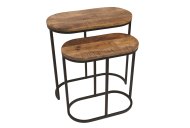 Macy Nest of Oval Tables (Set of 2)