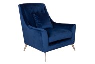 Sinatra Accent Chair - Royal Blue