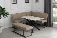 Indus Valley Austin Corner Bench & Dining Table Set