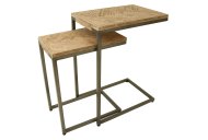 Cumo Tall Nest of 2 Supper Tables