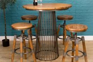 Rescate Birdcage Bar Table & Swivel Stools
