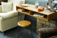 Reggie Retro Hairpin Console Table