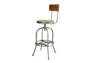 Rescate Bar Stool with Back Rest