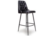 Brevin Bar Stool - Black