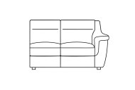 G'Digio Cosenza 1 Arm 2.5 Seater
