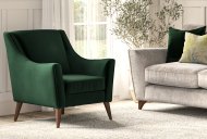 Ferndown Accent Chair - Plush Hunter