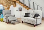 Nevada Classic Recliner Chair & 2 Seater Sofa