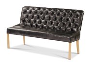 Castello 3.5 Seater Bench - Black