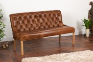 Castello 3 Seater Bench - Cerato Brown