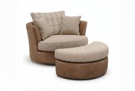 Bentincks Dalton - Halfmoon Footstool
