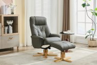 GFA - Global Furniture Alliance Dublin Swivel Recliner & Footstool