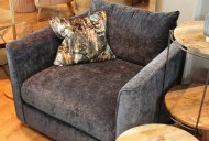 Carlton Armchair - Pellier Navy