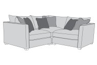 Carlton Small Corner Group Sofa - Line Art