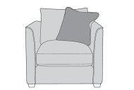 Carlton Armchair - Line Art