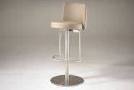 Monti Adjustable Bar Stool - Taupe