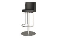 Monti Adjustable Bar Stool - Black